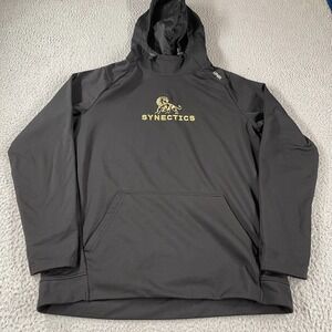 UNRL Sweatshirt Synectics 3D Embroidered UNRL Crossover Hoodie Fits L Pullover